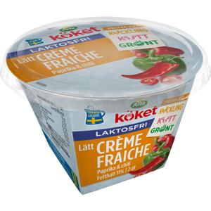 Arla Köket® Laktosfri Lätt Créme Fraiche Paprika/Chili