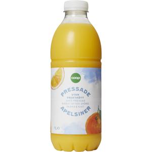 Coop Apelsinjuice Utan Fruktkött