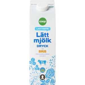 Coop Laktosfri Lättmjölk