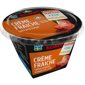 Arla Köket® Creme Fraiche Gourmet Saffran & Tomat