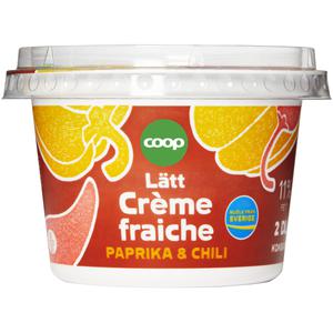 Coop Creme Fraiche Paprika & Chili