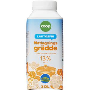 Coop Laktosfri Matlagningsgrädde