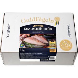 Guldfågeln Kycklingbröstfilé Fryst 2000g