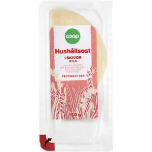 Coop Skivad Hushållsost Mild
