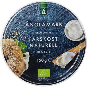 Änglamark Färskost Naturell Eko