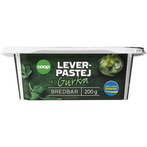 Coop Leverpastej Gurka