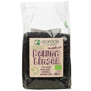 Biofood Linser Beluga EKO 500g