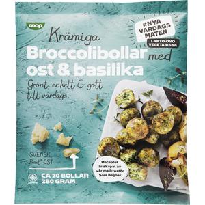 Coop Broccolibollar Ost & Basilika