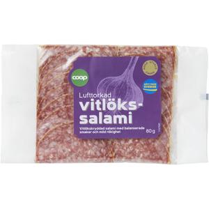 Coop Vitlökssalami