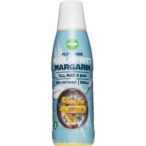 Coop Margarin Flytande Mjölkfritt