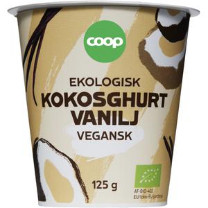 Coop Kokosghurt Vanilj Eko Vegan