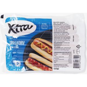 Xtra Grillkorv Skinnfri