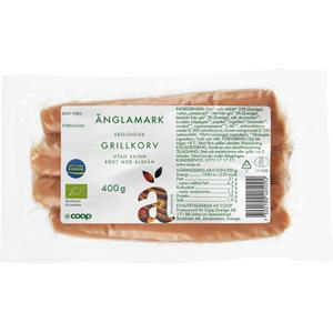 Änglamark Grillkorv 10-pack Eko