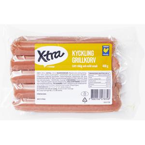 Xtra Kycklinggrillkorv Mild
