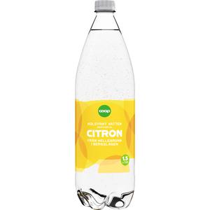 Coop Kolsyrat Vatten Citron
