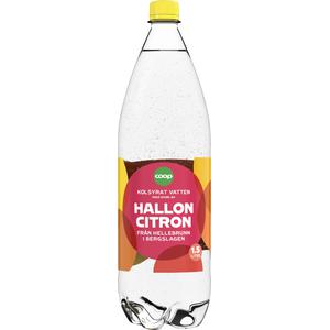 Coop Kolsyrat vatten Citron/ Hallon