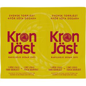 KronJäst Torrjäst för Söta Degar