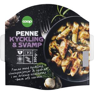 Coop Pasta Med Kyckling & Svamp