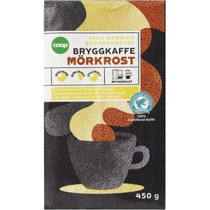 Coop Bryggkaffe Mörkrost
