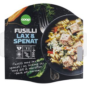 Coop Pasta Med Lax & Spenat