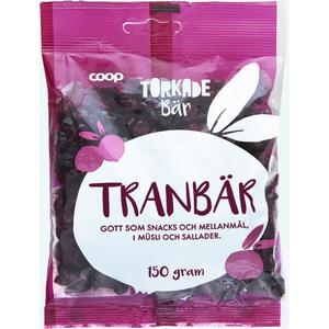 COOP Tranbär Torkade