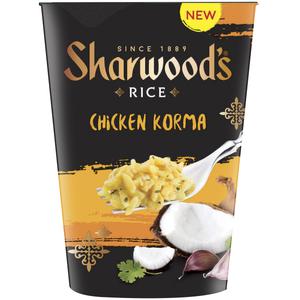 Sharwood's Chicken Korma Curry Rice Pot