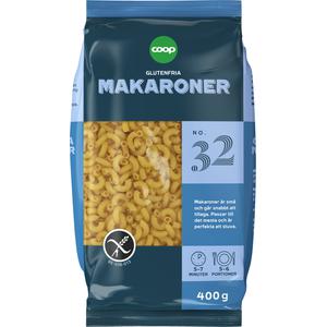 Coop Glutenfria Makaroner