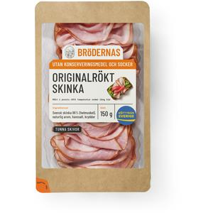 BRÖDERNAS Skinka Originalrökt Tunna skivor