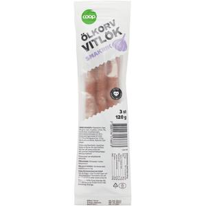 Coop Ölkorv Vitlök 3-pack