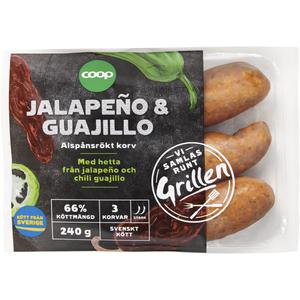 COOP Kryddkorv Jalapeno & Chili Guajillo 3-pack