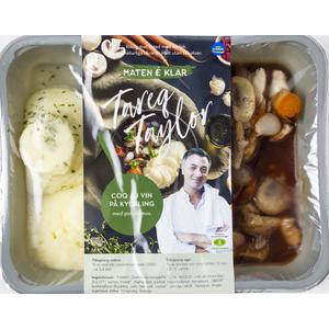Maten e´ klar Coq au Vin Kyckling