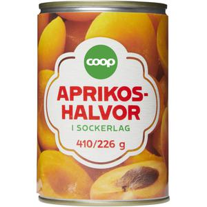 Coop Aprikoshalvor