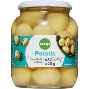 Coop Konserverad Potatis