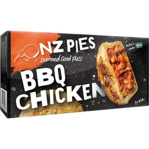 NZ Pies Paj BBQ Kyckling 2-pack