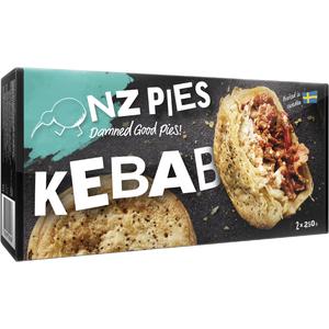 NZ Pies Paj Kebab 2-pack