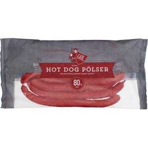 GÖL Röda Hot Dog Pölser