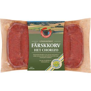 SIGNAL & ANDERSSON Färskkorv Het Chorizo