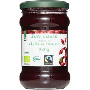 Änglamark Ekologisk Rårörda Lingon