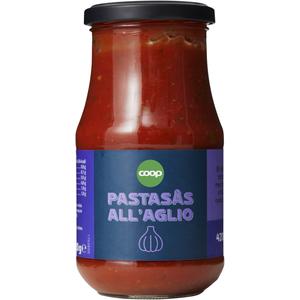 Coop Pastasås All Aglio