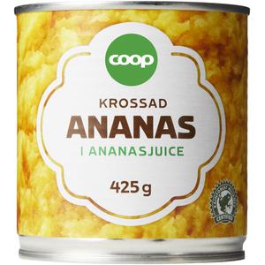 Coop Ananas Krossad I Juice