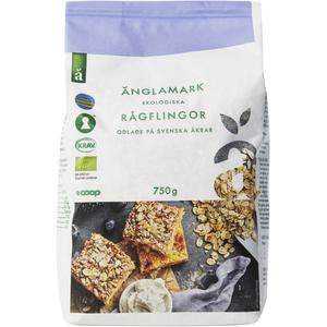 Änglamark Rågflingor Eko
