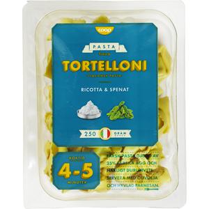 Coop Tortelloni Ricotta & Spenat