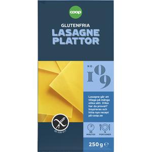 Coop Glutenfria Lasagneplattor