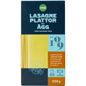 Coop Lasagneplattor Ägg