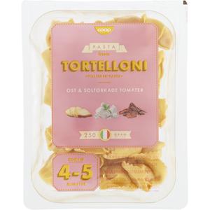 Coop Tortelloni Soltorkade Tomater