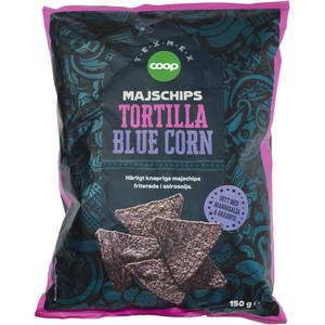 Coop Tortillachips Blue Corn