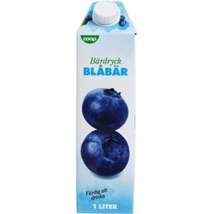 Coop Blåbärsdryck