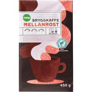 Coop Bryggkaffe Mellanrost