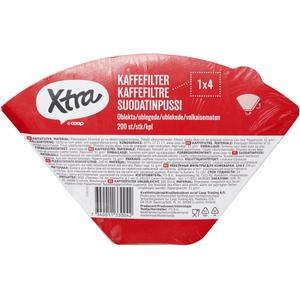 Xtra Kaffefilter Oblekt
