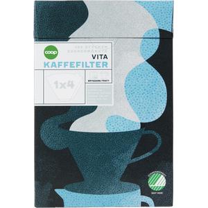 Coop Kaffefilter 1X4 Vita